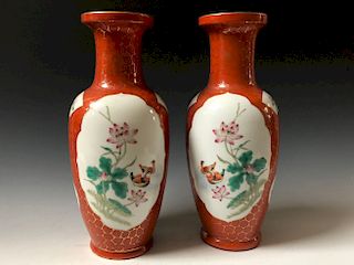 A PAIR OF FINE CHINESE ANTIQUE  VASE. EARLY 20C