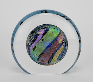 Rollin Karg Art Glass sculpture