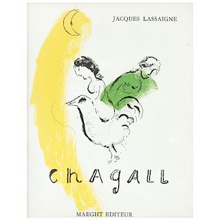 MARC CHAGALL, Paysage aux Isbas, 1957.