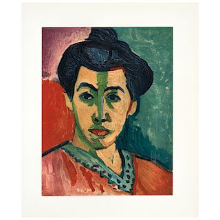 HENRI MATISSE, La Raie Verte (Madame Matisse).