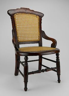 American Eastlake Victorian child's chair