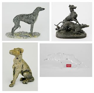 4 Figurines of Dogs
