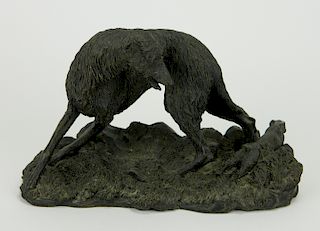 E. Waugh cast resin sculpture