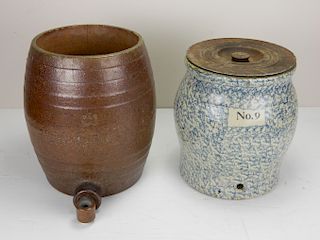 2 Pottery water coolers