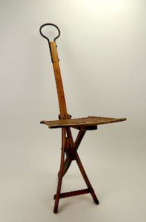 Hosea Hayden camp stool