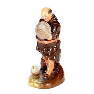 A Royal Doulton Friar Tuck figurine.