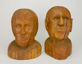 Silvio P. Zoratti wood sculptures