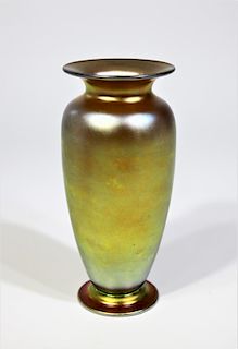 Carder Steuben Gold  Aurene Vase