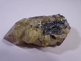 Cassiterite Mineral Specimen, Quartz