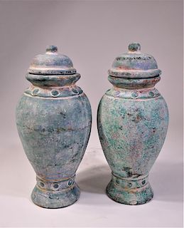 Pair Mexican Pottery