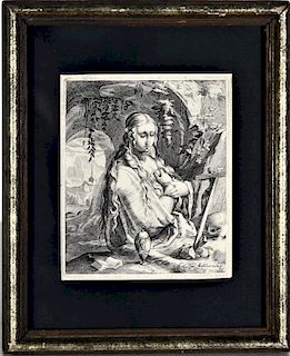 Claes Janszoon Visscher (1587-1652) Dutch, Etching