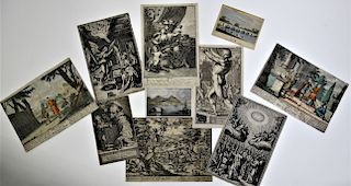 (10) Old Master Etchings/Prints/Engravings