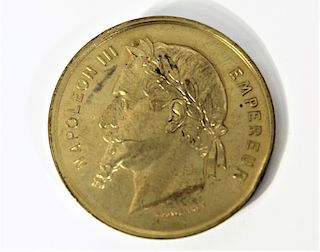 Napoleon III Emperor, Commemorative Medal 1870''s