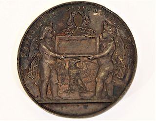  1867 Paris Exposition Bronze Medal