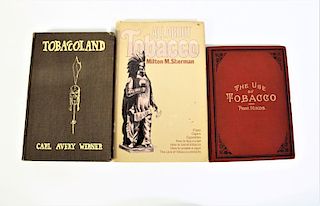 Group of (3) Tobacco Books