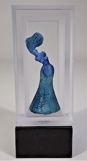 Kosta Boda Glass Sculpture by Kjell Engman