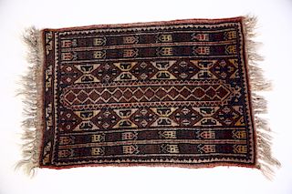 Semi-Antique Afghan Rug