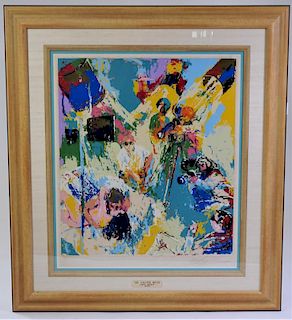 LeRoy Neiman (1921-2012) "The X-Rated Movie" Litho