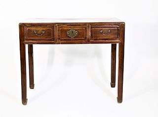 Late 19th Century 3 Drawer Desk