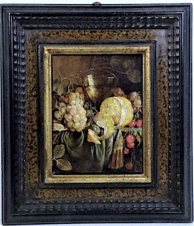 Signed Old Master Style Still Life, 20th C