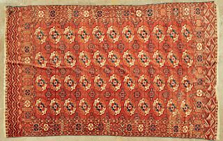 Early 20th Century Turkmen Rug Carpet