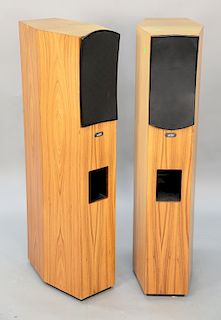 Pair of A/D/S m20 floor speakers. ht. 43 1/2 in.