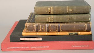 Group of six books to include first edition London 1843, The Irish sketch book, The Sun in the Road, An Afternoon in Astoria, The Co...