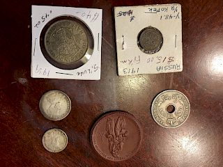 OLD International Silver Coins