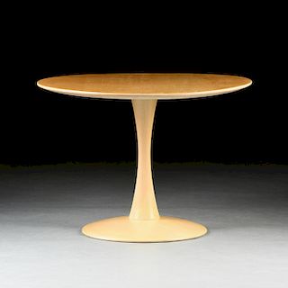 NINA DITZEL (DANISH 1923-2005) A BIRCH SIDE TABLE, "TOADSTOOL," 1960s,