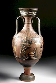 Apulian Red Figure Amphora, ex-Sotheby's, Royal Athena