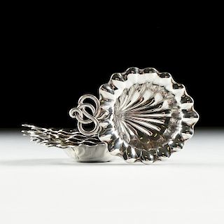 A SET OF SIX GORHAM - DURGIN STERLING SILVER LILY PAD DISHES, AMERICAN, 1931-1940,