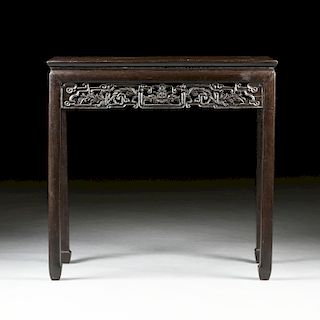 A VINTAGE HARDWOOD ALTER TABLE, CHINESE REPUBLIC PERIOD (1912-1949),