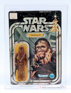 1978 Kenner Star Wars 12 Back B Chewbacca CAS 60