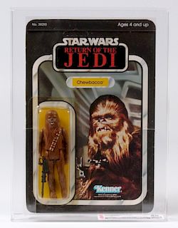 1983 Kenner Star Wars ROTJ 65 Chewbacca CAS 80