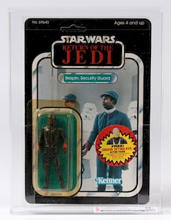 1984 Star Wars ROTJ Bespin Security Guard 75+