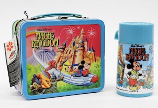 Aladdin Disney Magic Kingdom Lunch Box & Thermos