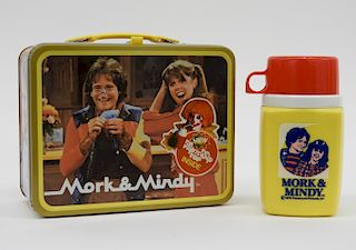 1979 King-Seeley Mork & Mindy Lunch Box & Thermos