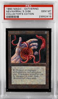 Magic The Gathering Nevinyrral's Disk Coll. PSA 10