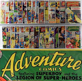 29PC Adventure Comics #329-359 Near Complete Run