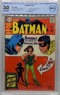 DC Comics Batman #181 CBCS 3.0