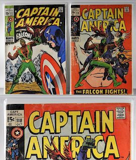 2PC Marvel Comics Captain America #117 & #118