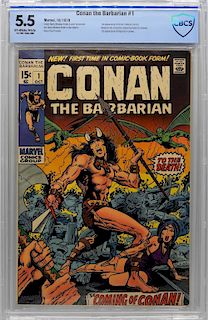 Marvel Comics Conan the Barbarian #1 CBCS 5.5