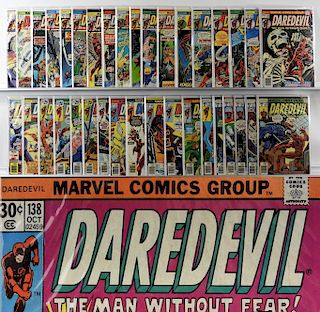 36PC Marvel Daredevil #112-148 Near Complete Run