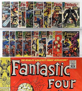17PC Marvel Fantastic Four #50-76 Partial Run