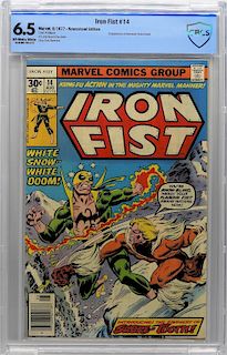Marvel Comics Iron Fist #14 CBCS 6.5 Newsstand