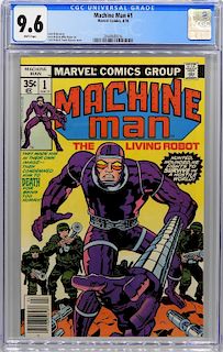 Marvel Comics Machine Man #1 CGC 9.6