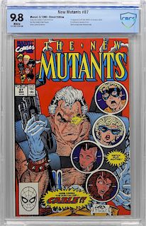 Marvel Comics New Mutants #87 CBCS 9.8