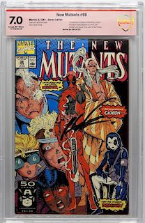 Marvel Comics New Mutants #98 CBCS 7.0 Rob Liefeld