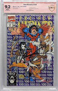 Marvel Comics New Mutants 100 CBCS 9.2 Rob Liefeld