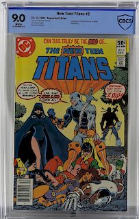 DC Comics New Teen Titans #2 CBCS 9.0